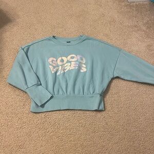 NWOT Old Navy Woman’s Good Vibes Sweatshirt